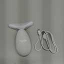 Neck Face Massager, Face Sculpting Tool, 3 Modes and Vibration for Facial Massager for Double - Chin Wrinkle,Daily Home Use (White)