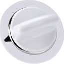 WE1M654 Dryer Timer Knob Fit for Hot-Point & G-E Dryer Knob Replacement- Replaces AP3995098 WE01M0443 WE1M443 1264290 by AMI PARTS (Reinforced Metal Ring)