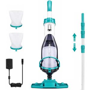 Saker Cordless Pool Vacuum Cleaner with 18.5GPM Powerful Suction