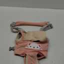 Baby Walking Harness Handheld Baby Walker Assistant Belt Adjustable Toddler Infant Walker Safety Harnesses Standing Up and Walking Learning Helper with Detachable Crotch for 9-24 Month (Pink)