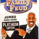 Family Feud Jumbo Card Game Platinum Edition