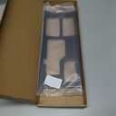 Aunginsy Center Control Gear Box Shift Knob Panel Sticker Cover Compatible with Toyota Tundra/Sequoia 2022-2024 Car Real Carbon Fiber Console Gear Shift Panel Trim Sticker Decorative Cover Accessories