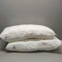 Nuzzle Cooling Adjustable Pillows for Side Sleepers, Luxury King Size Set of 2 Bed Pillows Hotel Collection - Best Adjust Height Soft Firm Pillows for Back, Stomach and Side Sleepers (White)