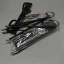 Pants Hangers Space Saving - 2 Pack Closet Organizer and Storage Jean Hangers, Stainless Steel Anti-Slip Clothes Hanger Scarf Holder for Pants Jeans Leggings Trousers Pant Rack, Black