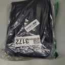 MIYCOO Lunch Bag & Lunch Box for Women Men, Double Deck Leakproof Insulated Soft Large Adult Camping Cooler bag for Work, Beach, Picnic, Travel (Black Orange, 15L)