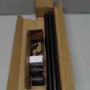 Wood Curtain Rods for Windows: 1 Inch Diameter Heavy Duty Adjustable Curtain Rod 32" to 45", Decorative Single Window Curtain Rods with Imitation Wood Grain Finials,Window Drapery Rod for Bedroom