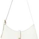 CLUCI Shoulder Bag for Women, Purses for Women, Handbag Hobo Bags Vegan Leather Crossbody Purse with Adjustable Strap (A-2 Off White)
