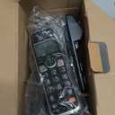 AT&T BL102 DECT 6.0 Cordless Phone for Home with Answering Machine, Call Blocking, Caller ID Announcer, Audio Assist, Intercom, and Unsurpassed Range, Silver/Black