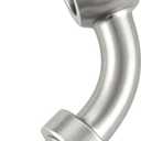 3AN Male to 10.2mm 3/8" Banjo 45 Degree Stainless Steel Brake Hose Brake Clutch Fitting Adapter