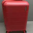 American Tourister Stratum 2.0 Expandable Hardside Luggage with Spinner Wheels, Radient Raspberry, Carry-on