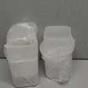 Poeland Refrigerator Organizer Box, Fridge Side Door Storage Containers Plastic Translucent Set of 5 (2M+3S)