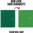 Five Star Spiral Notebook + Study App, 5 Subject, College Ruled Paper, 8.5" x 11", 200 Sheets, Green 