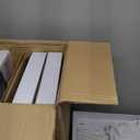 4 Pack Expandable Pull Out Cabinet Organizer 21"Deep with Raising Pad for Framed Cabinets, Slide Out Drawers with 4pcs Divider Racks, Roll Out Shelves Adhesive, Adjustable Width 12.05"-20.4"White