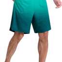 EZRUN Men's 9" Quick Dry Basketball Workout Shorts with Zip Pockets