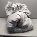 CozyLux Light Grey Queen Comforter Set, 3 Pieces Light Gray Solid Breathable Quilted Bedding Sets, Luxury Soft Fluffy Bed Set with Down Alternative Comforter All Season (1 Comforter & 2 Pillowcases)