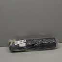 Tinideya Black Welcome Coir Doormat Outdoor Cute Welcome Floor Mats Non-Slip Entrance Door Rugs for Front Door Porch Party Outdoor Entryway Decor, 17 x 30 Inch