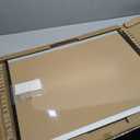 Amazon Basics Cork Bulletin Board, 23" x 17", Lightweight, Easy to Mount, Aluminum/Plastic Frame