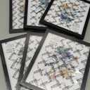 BESCRCL 8x10 Picture Frame Black Set of 6, Display Pictures 5x7 with Mat or 8x10 Without Mat for Wall Mounting or TableTop