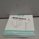 4 in 2 Multi Charging Cable for Apple Watch Charger, Travel Essentials Charger, Portable USB C/Micro USB Cord Compatible with iWatch 11-1, iPhone 17-11, iPad, Airpods, Android Phones, 4FT