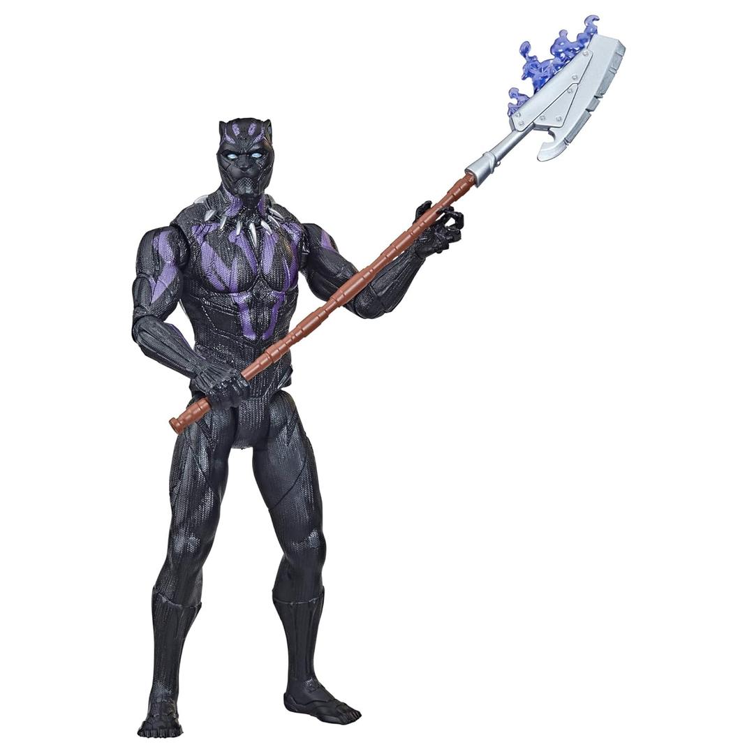 2x Marvel Black Panther Studios Legacy Collection Vibranium Black Panther Toy, 6-Inch-Scale Action Figure, Toys for Kids Ages 4 and Up