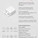 MOES Rock Switch Fingerbot 3nd Generation, Timer Control Work with Smart Life App, Add MOES Tuya Bluetooth Hub Make it Compatible with Alexa and Google Home(Need BLE Hub