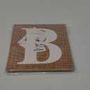 Baby Boxes with Letters for Baby Shower, 4pcs Balloon Boxes with Printed Letters for Gender Reveal Birthday Wedding Baby Shower Decorations(Burlap)