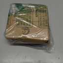 Marble Gold Coasters for Drinks Absorbent with Cork Base, 6pcs Drink Coasters for Wooden Table with Metal Holder, Gold Ceramic Cup Coaster Set Home Decor for Tabletop Protection