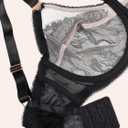 Smart & Sexy Womens Lace & Mesh Full Coverage Bra (40DD, Blushing Rose)