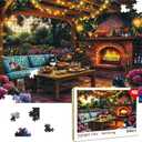 Jigsaw Puzzles for Adults 1000 Pieces GIVEITALL Adult Puzzle Landscape Puzzles for Kids Flower and Cat Puzzle Christmas, Birthdays, Gifts, Decorative Paintings, Artworks