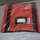 Christmas Ornament Storage Container,Box Stores Up to 96, Adjustable Dividers, Large Organizer Bin to Protect and Store Holiday Dcor (Red)