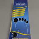 Plantar Fasciitis Feet Insoles Arch Supports Orthotics Inserts Relieve Flat Feet, High Arch (Mens 8-8 1/2 | Womens 10-10 1/2) (Gray)