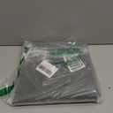 36'' Fire Pit Mat for Solo Stove Bonfire, Round Fireproof Under Grill Mat, Oil-Proof Waterproof BBQ Pad for Deck Patio Grass Outdoor Grill Accessories, Portable and Reusable, Glossy Black