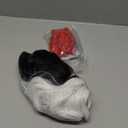 TANTAKO Black and White Wigs for Women Halloween Cosplay Costume with 1920s Long Red Gloves Accessories for Adult