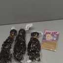 Brown Bundles Human Hair Color 4 Kinky Curly Bundle 12 14 16 Inch Brazilian Virgin Hair 3 Bundles Color 4 Bundle Double Weft Hair Weave