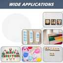 100 PCS Double Sided Tape, Heavy DutyMounting Tape,Round Strips Dots, Adhesvie Tape,Super-Sticky Pad for Wall,Door and More(Black,Diameter 30mm)