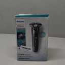 Philips Norelco Shaver 7300, Rechargeable Wet & Dry Electric Shaver with SenseIQ Technology, Pop-up Trimmer, Charging Stand, Click-on Nose Trimmer, & Travel Case, S7887/92 (Shaver 7300 + Charge Stand/Nose Trimmer/Case, Dark Chrome)