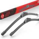 BERG REGEN 26"+18" Windshield Wiper Blades Replacement for Toyota Camry 2012-2017 Prius 2004-2009 Highlander 2020-2024, Honda Civic 2016-2021 HR-V 2016-2022Genuine OEM Quality (Set of 2)