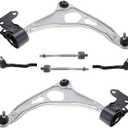 8Pcs Front Lower Control Arm Suspension Kit Fit For 2018-2025 Honda Odyssey
