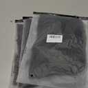 3 x Women's Mesh Lingerie Fishnet Babydoll Mini Dress Bodysuit See Through Shirts Long Sleeves Lingerie Bodysuit Cover Up (Black)