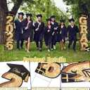 38 Inch Extra Large 2026 Graduation Yard Sign Black and Gold Graduation Decorations Class of 2026 Waterproof Congrats Grad Garden Lawn Decor with Stakes for College School Grad Ceremony Party