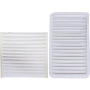 Engine and Cabin Air Filter 17801-20040 87139-33010 Replacement For Camry 2002-2006, Sienna 2004-2010, Solara 2004-2010, Lexus models ES300, ES330, RX330,RX350