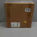 Hex Autoparts Universal Hub Caps - BK Style - Compatible with 15 Inch Tires & Wheels Car Truck, R15 Tire Rim Covers Set of 4 (Black & Red)