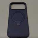 TORRAS Q3 Silicone for iPhone 17 Pro Max Case with Stand, Fit for MagSafe, Liquid Silicone Soft Cozy Grip, 360 Spin Stand, Camera Control, Protective Case for iPhone 17 Pro Max Silicone, Deep Blue