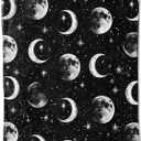 Moon Phases Blanket Gifts for Kids Adult Women, Celestial Astronomy and Space Throw Blankets, Soft Comfy Lightweight for Room Couch Bed Sofa Mystical Decor 50x40in