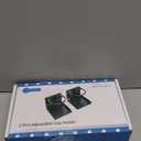 AUTOUTLET 2Pcs Adjustable Folding Drink Holder Can Hold Mugs Beverage Holder Stick on Cup Holder with Screws for Cars,Trucks, RVs, Vans, Boats,Marine(Black)