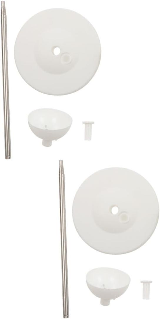 jojofuny 2sets Telescoping Balloon Arch Stand Kit with Base for Birthday Parties Weddings and Showers Easy to Assemble Balloon Sticks for Decorations Material for Various Occasions