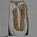 Premium King Size Bedskirt 100% Cotton Blend Taupe Bed Skirt King Size 18" Drop Length, Tailored Fit, Elegant Pleated Style - Taupe