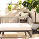 Naturepedic Organic Baby Crib Mattress - 2-Stage Lightweight Infant & Toddler Mattress - Waterproof Bed Mattress for Crib - Non-Toxic for Baby and Toddler Bed - 52" x 28