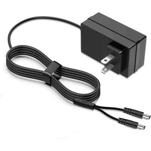 4.2V Dual Charger for 3.7V Male and Female Heated Socks Gloves Insoles Boots Shoes Rechargeable Lithium Battery Replacement Power Adapter