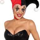 Leg Avenue womens Halloween Costume (One Size, Black/Red)